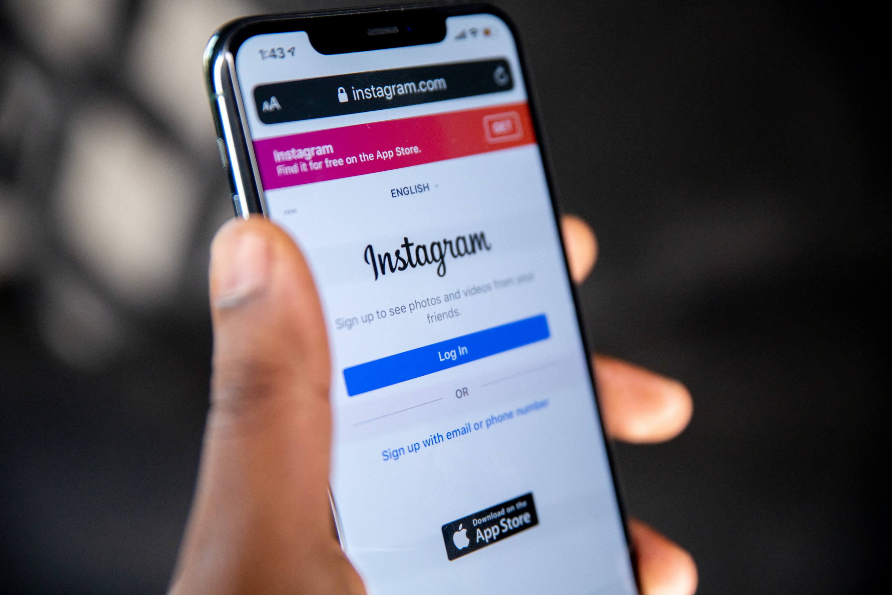 instagram-app-on-a-phone