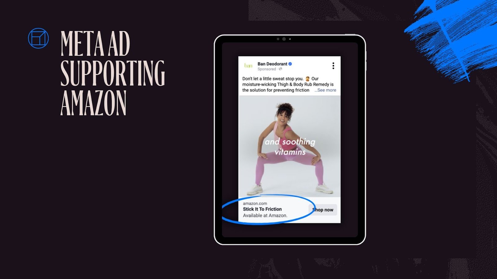 Meta Ad for Amazon Brands